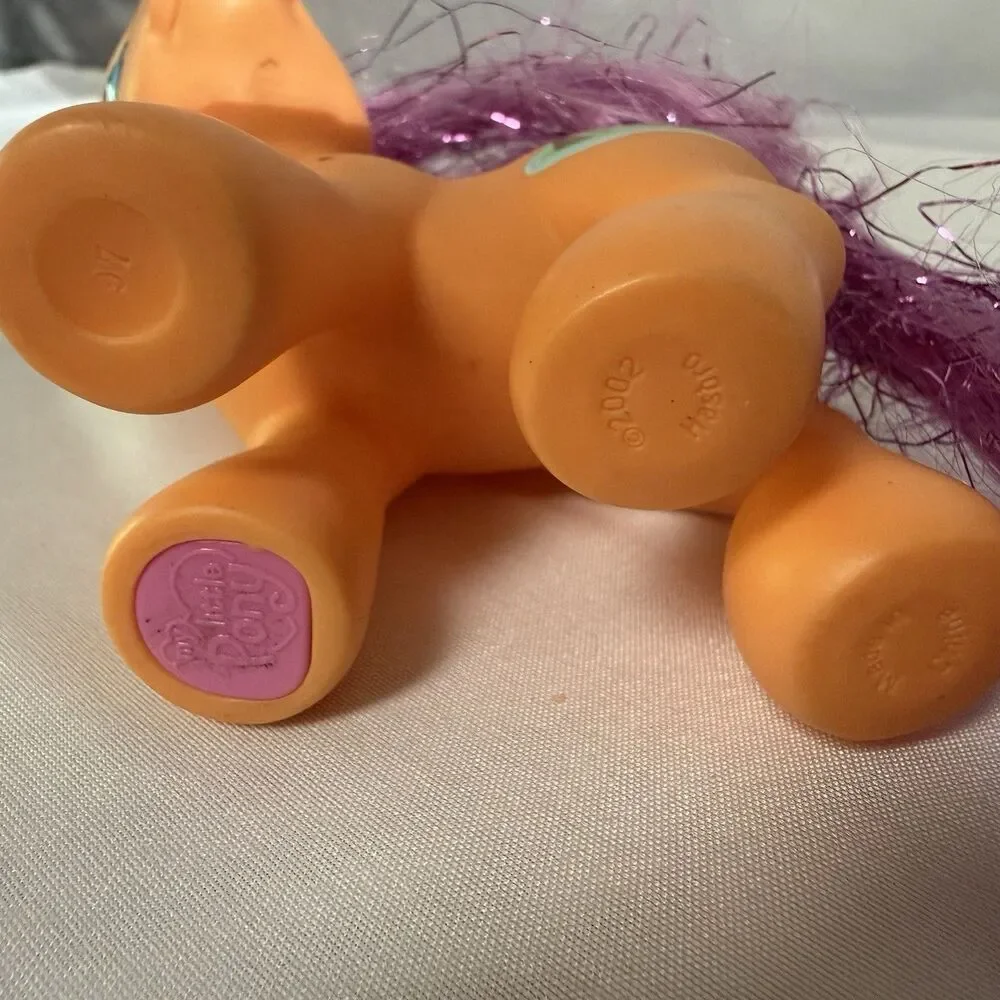 G3 My Little Pony Island RAINBOW & Starbeam 2002 Orange Blue Lot Of 2 Bundle MLP